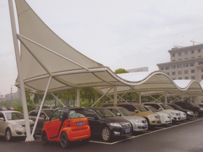 膜結構汽車棚
